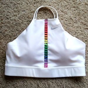 NIKE rainbow ladder sports bra